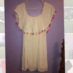 Off the should dress